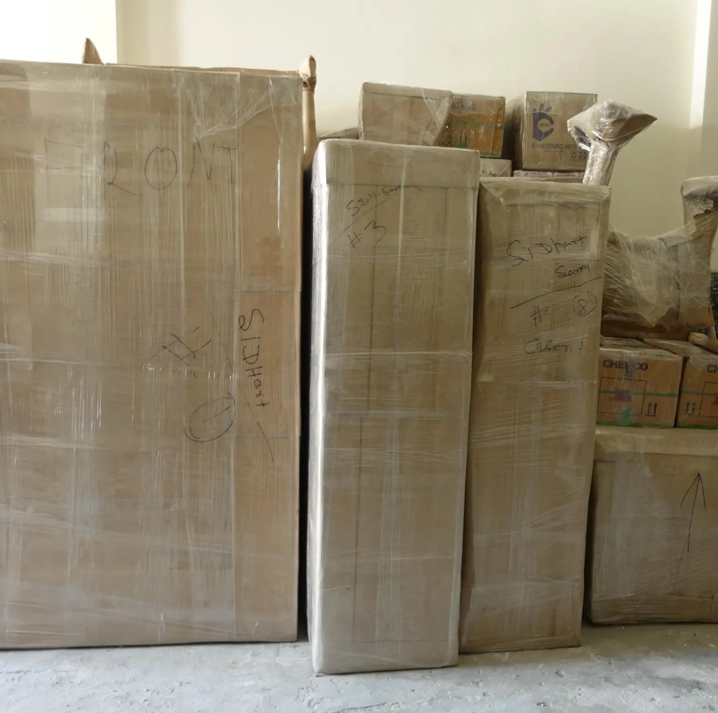 our warehouse storage space in Delhi